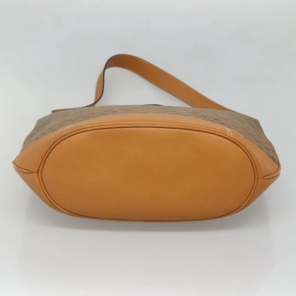 GUCCI Micro GG Supreme Shoulder Bag PVC Beige Gold - Picture 5 of 15